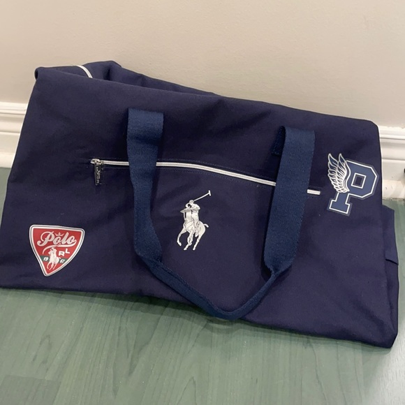 Polo Ralph Lauren Other - Polo Ralph Lauren navy blue duffel bag